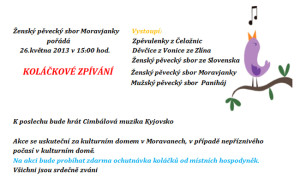 CZ - MORAVANY U KYJOVA - Koláčkové zpívaní @ Za kultúrnym domom | Česká republika